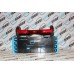 Starburst - Red Black 6.5 Inch